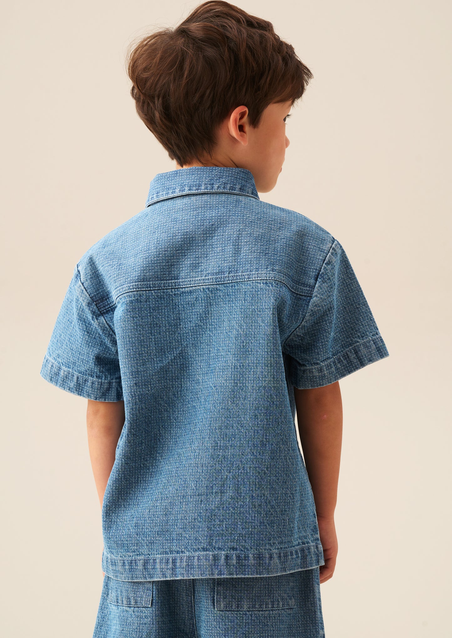 Max Jacquard Denim Shirt