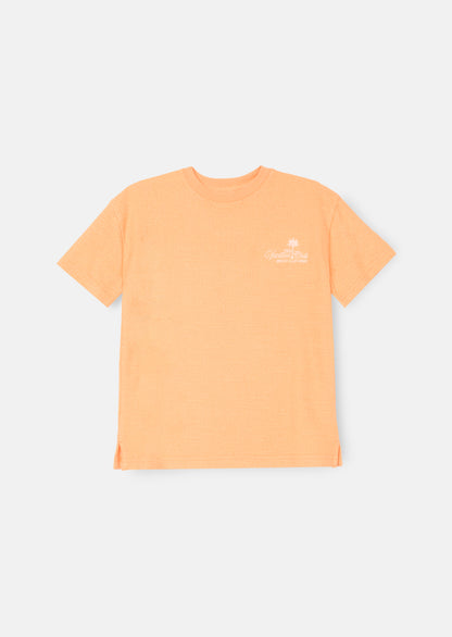 Parker Orange Textured T Shirt