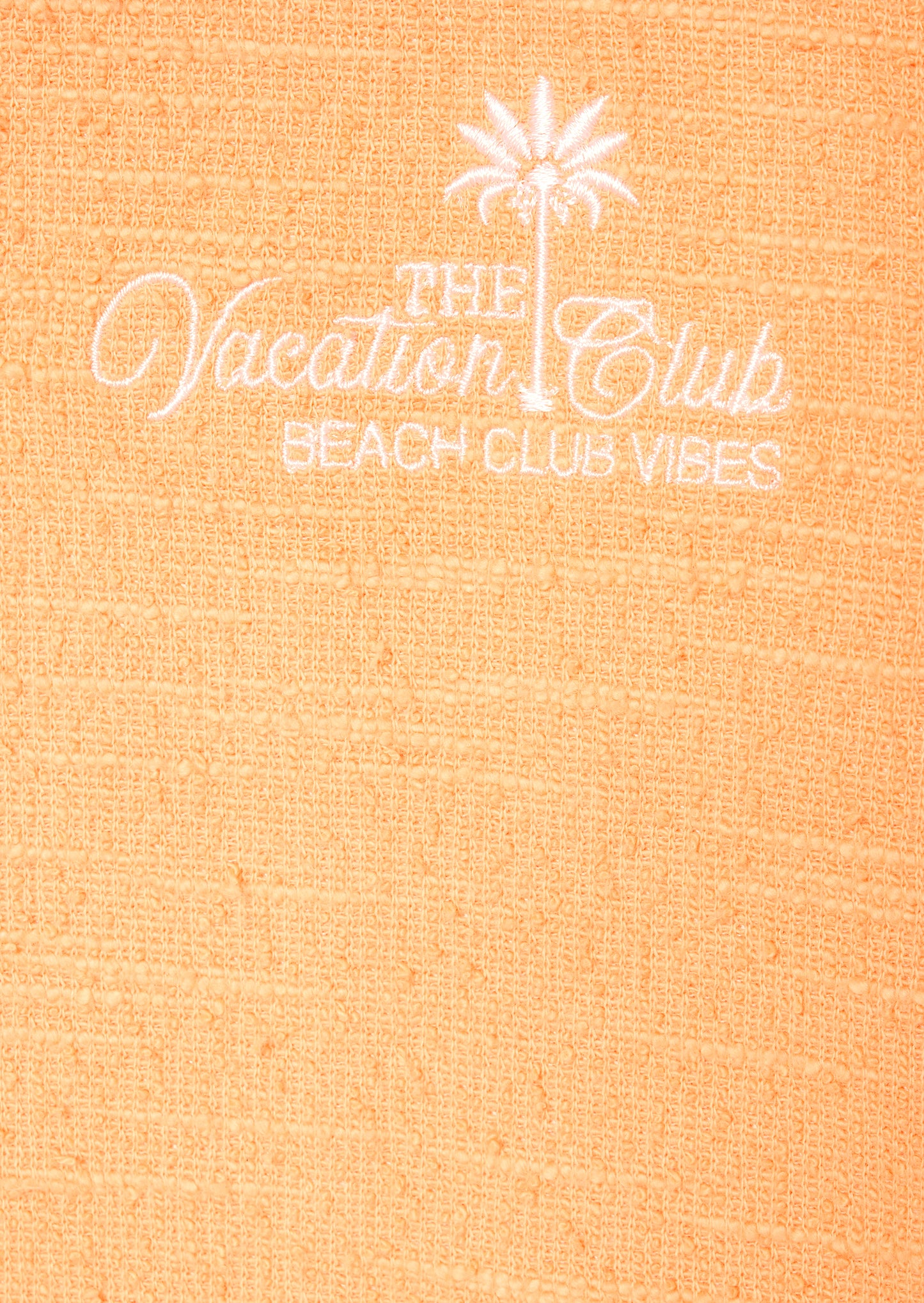 Parker Orange Textured T Shirt