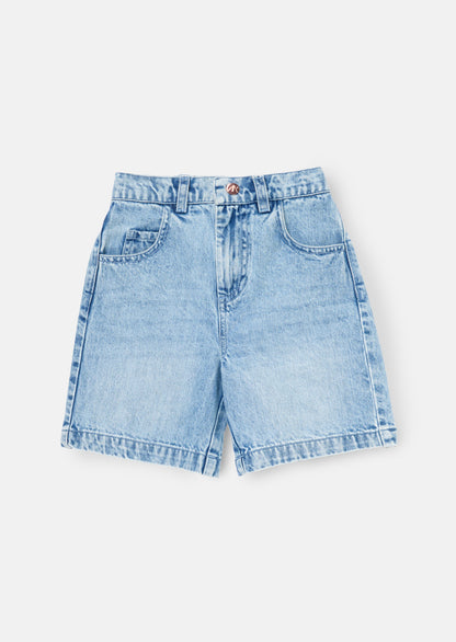 Austin Long Line Wide Denim Short