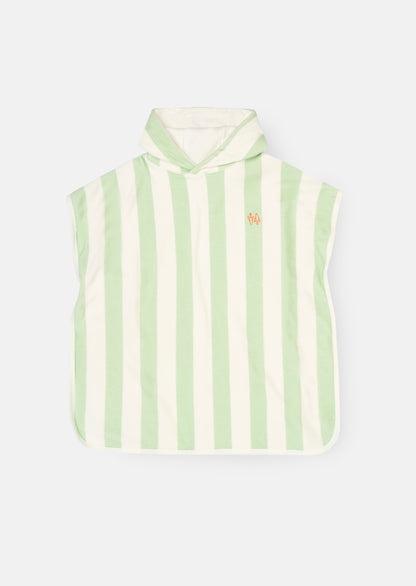 Sonny Stripe Towelling Poncho