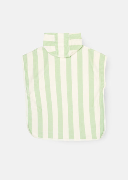 Sonny Stripe Towelling Poncho