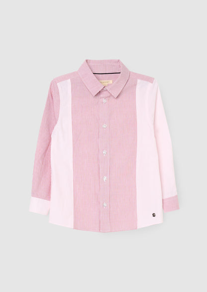 Chase Cut & Sew Pastel LS T Shirt