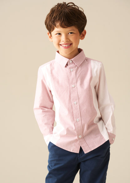 Chase Cut & Sew Pastel LS T Shirt