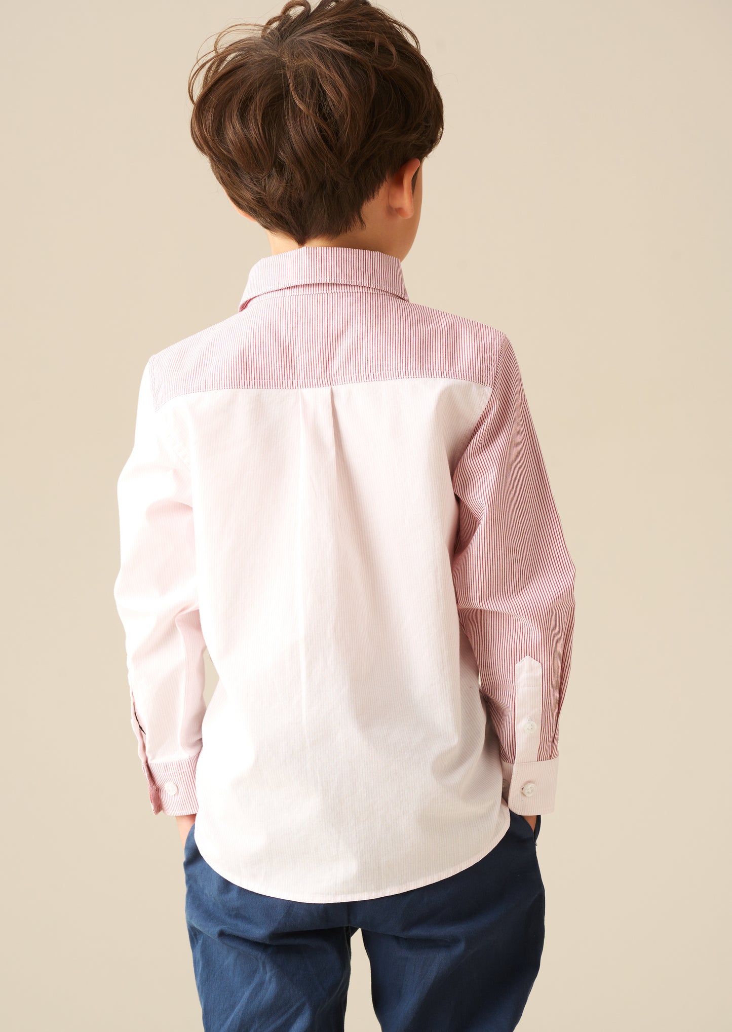 Chase Cut & Sew Pastel LS T Shirt