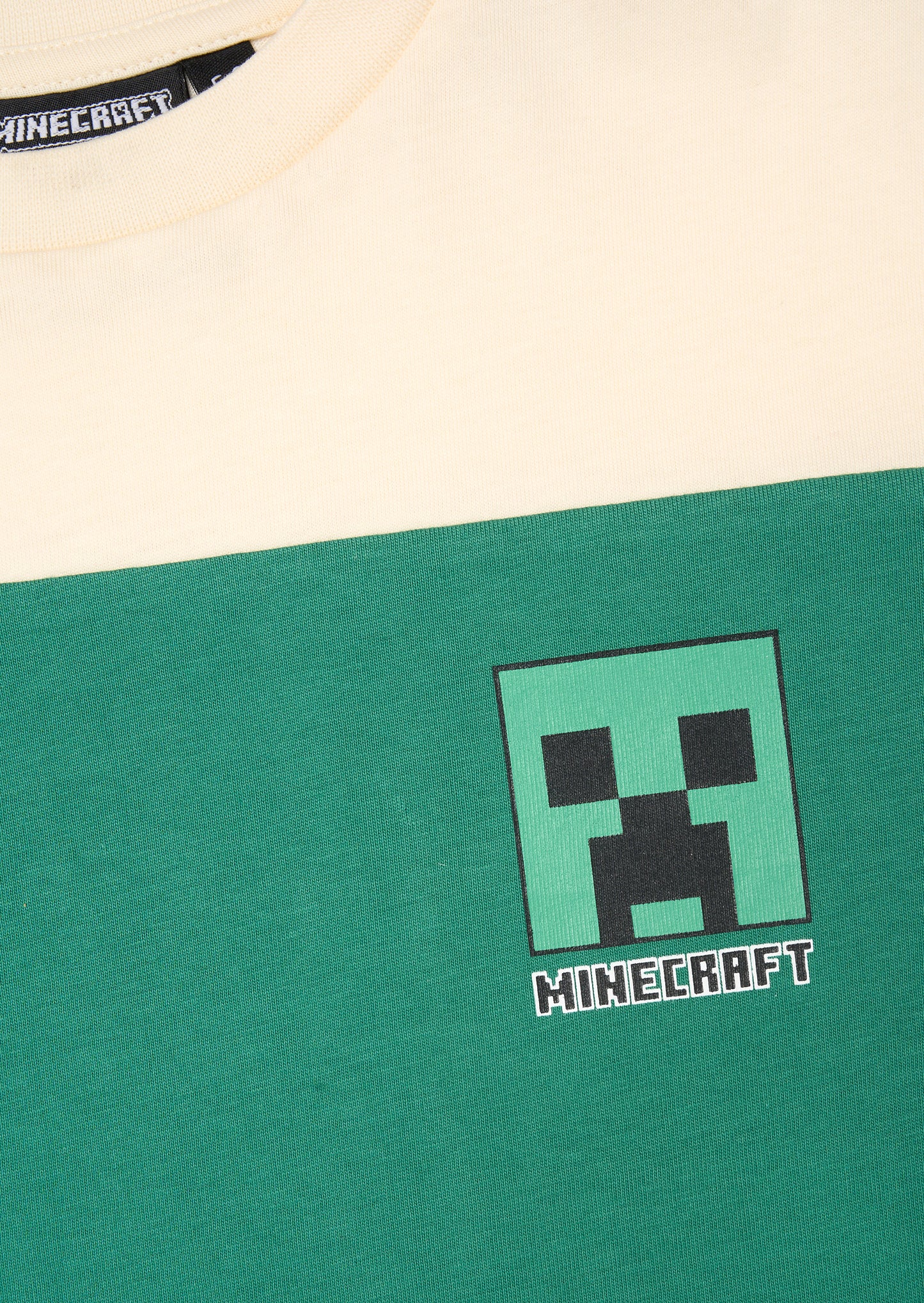 Minecraft Oversized Varsity Tee