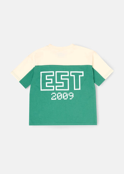 Minecraft Oversized Varsity Tee