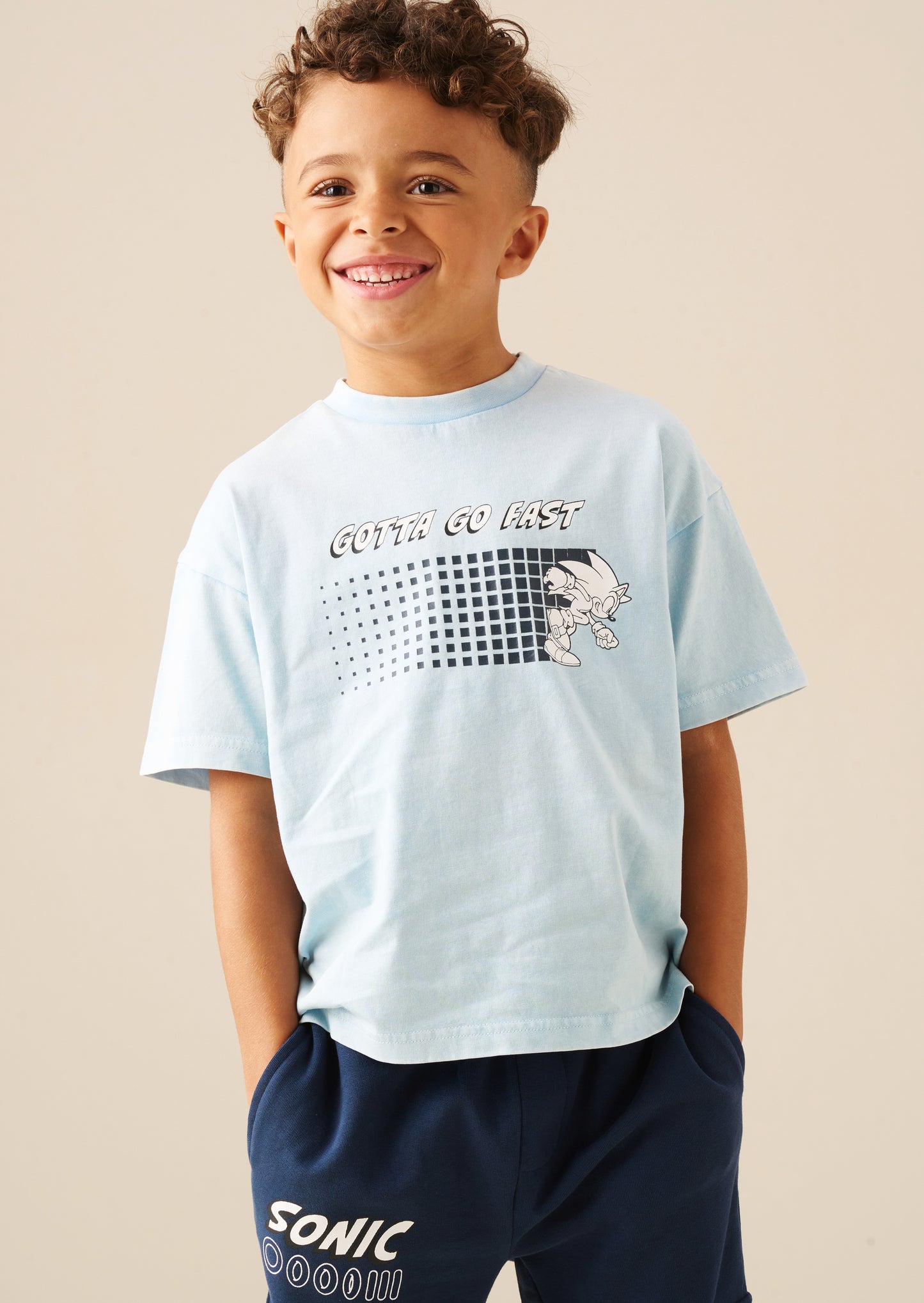Sonic Oversized Washed Tee