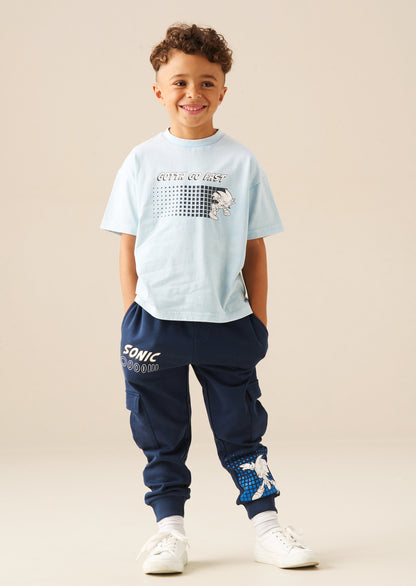 Sonic Oversized Washed Tee
