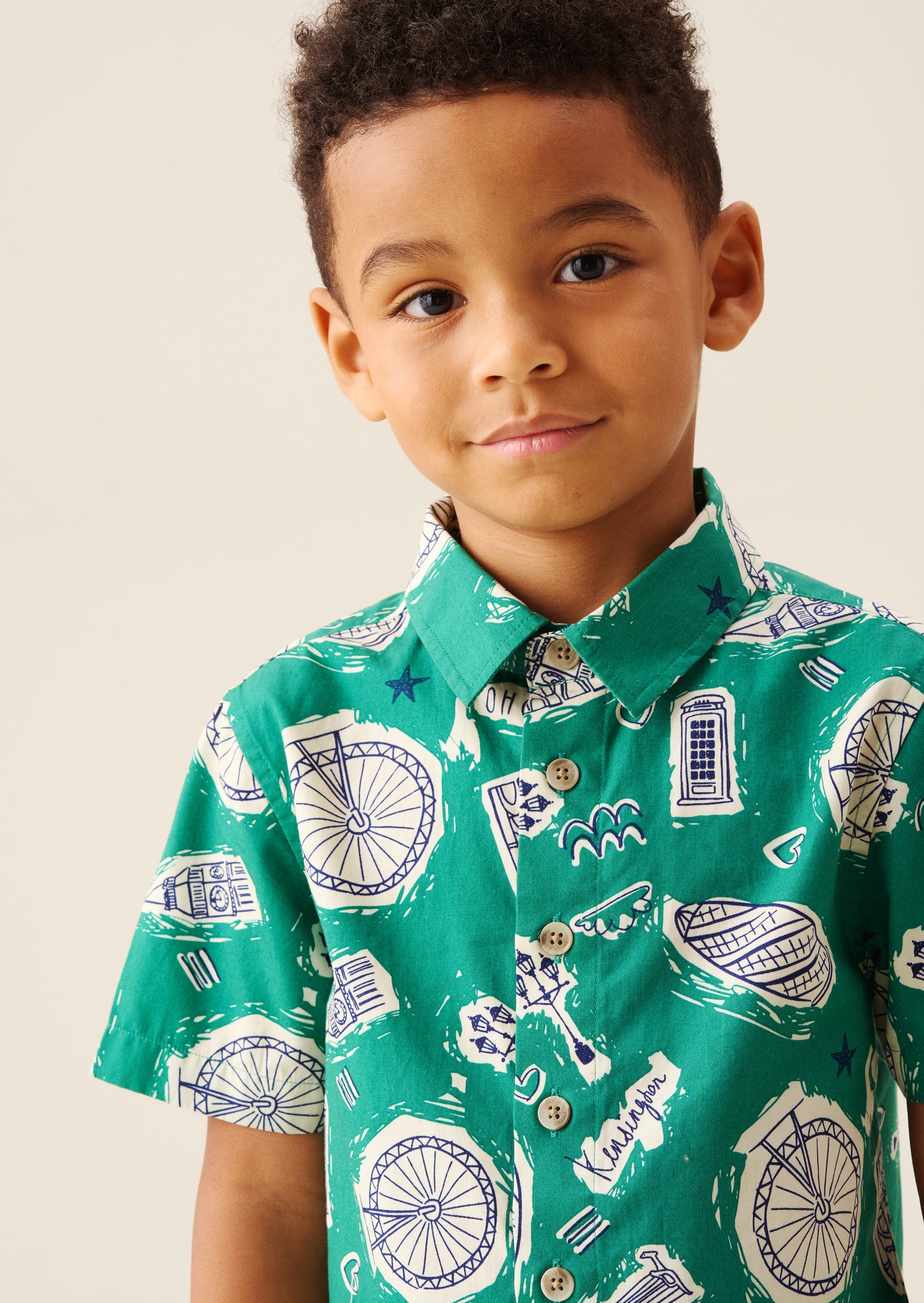 Damien City Print Shirt
