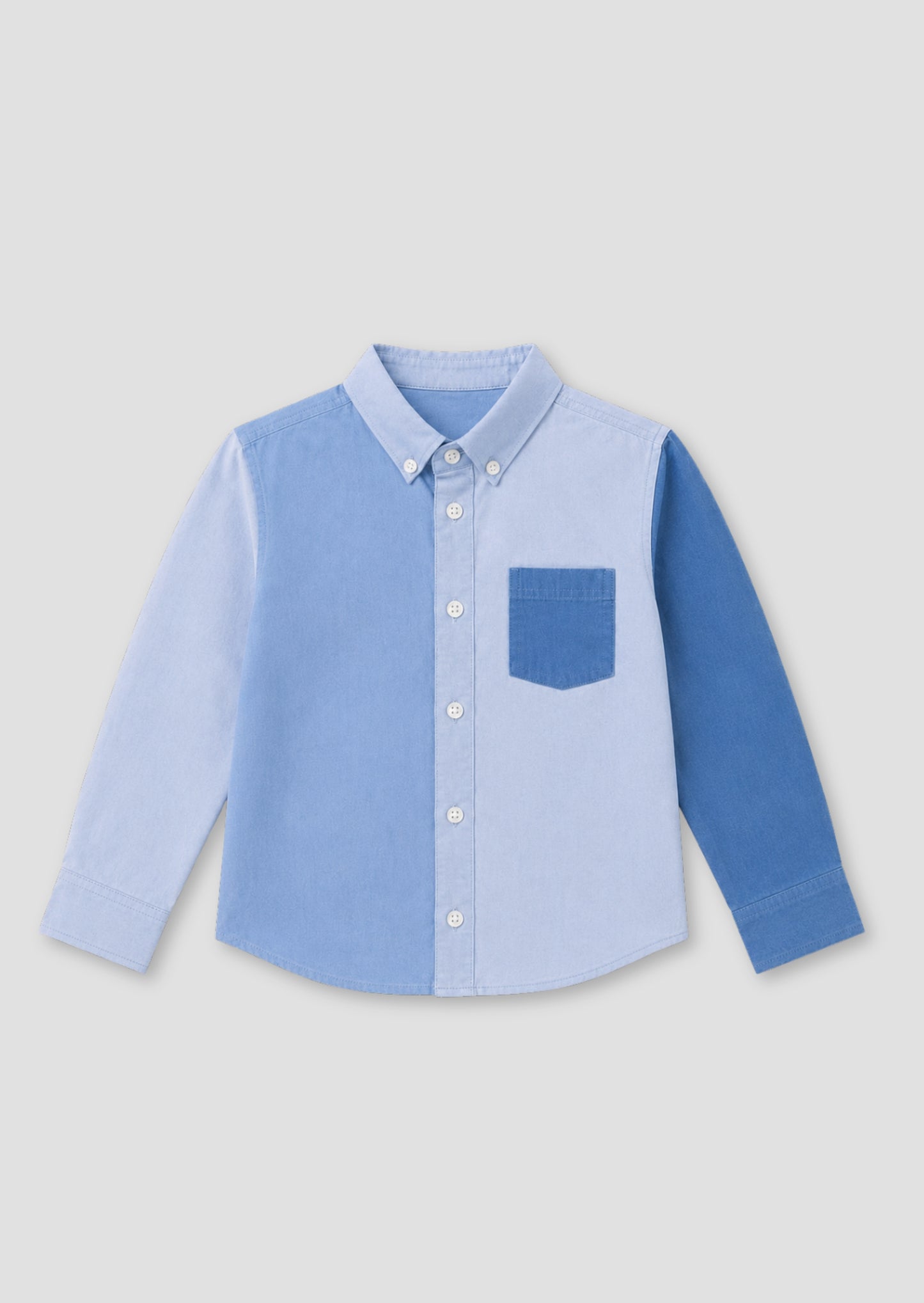 Jude Cut & Sew Chambray Shirt