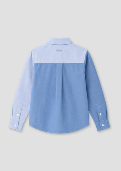 Jude Cut & Sew Chambray Shirt