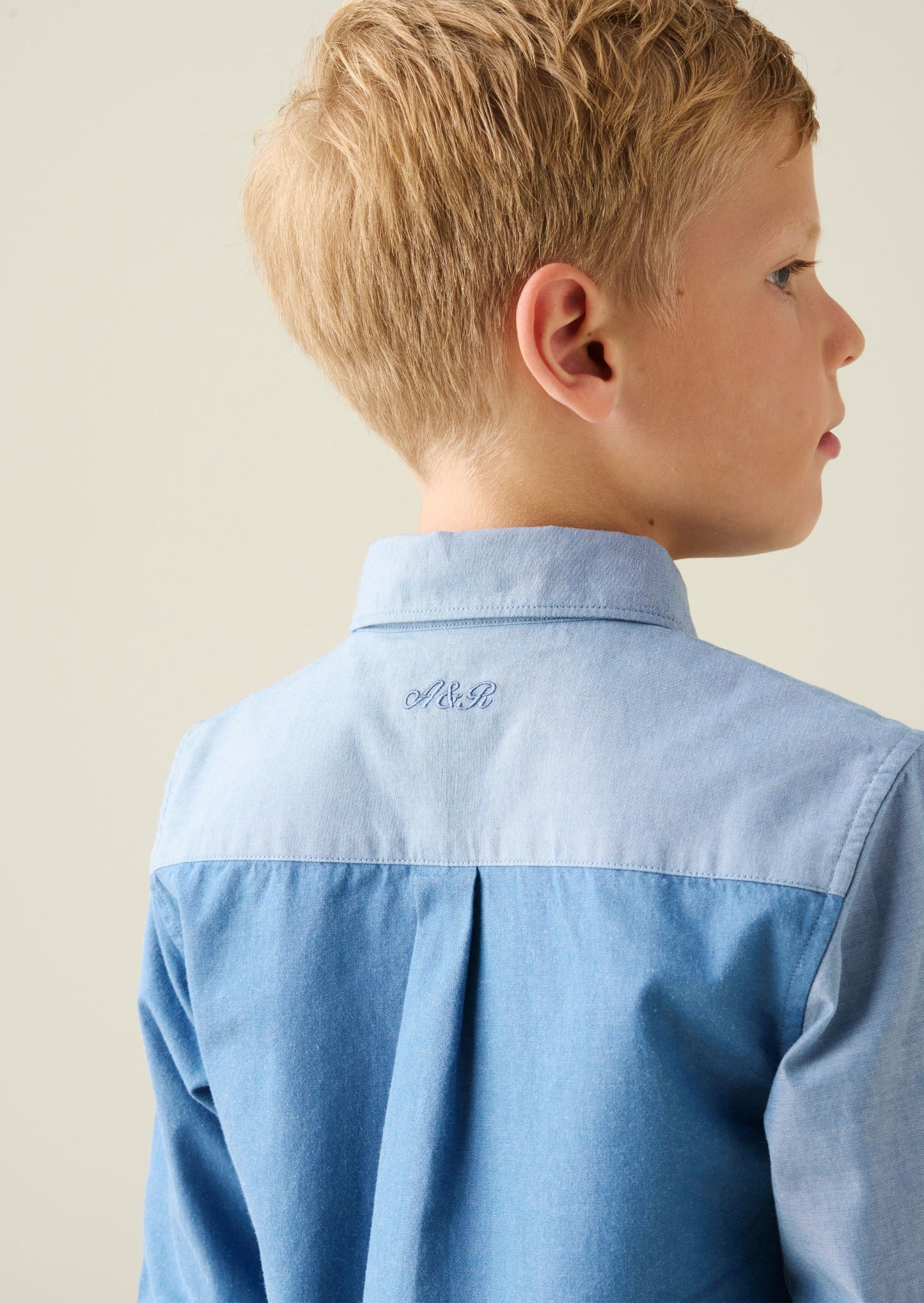 Jude Cut & Sew Chambray Shirt