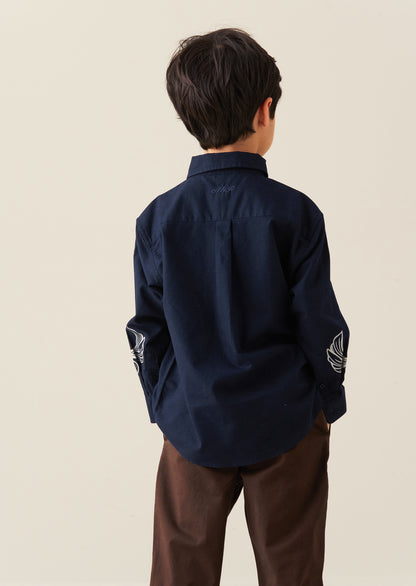 Neo Oversized City Print Shirt