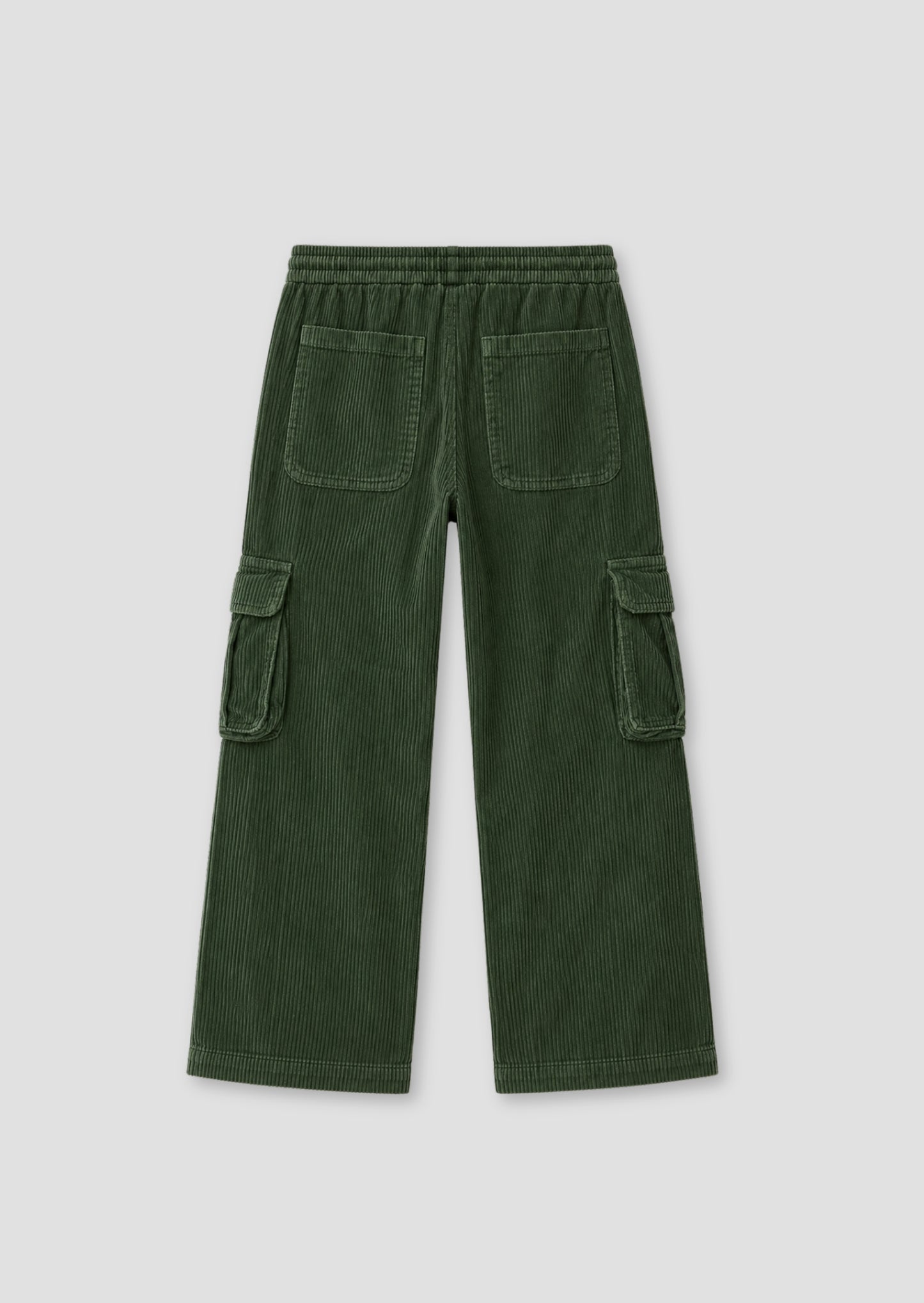 Luke Washed Cord Wide Leg Jogger