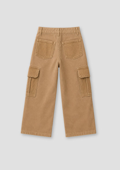 Hudson Contrast Cord Pocket Cargo Trouser