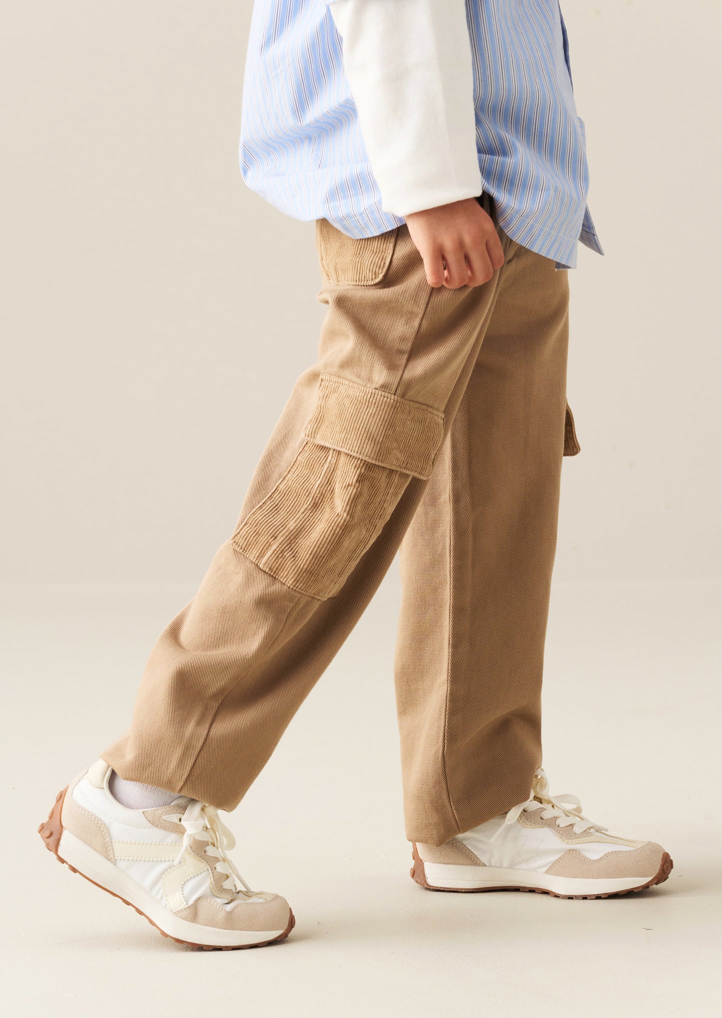 Hudson Contrast Cord Pocket Cargo Trouser