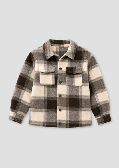 Odin Brushed Check Fleece Lined Jacket