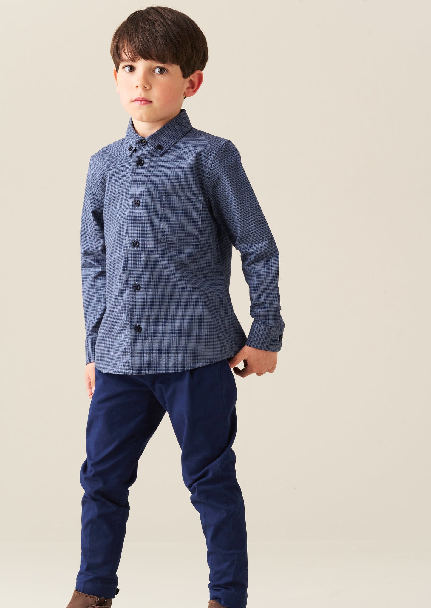 Nico Micro Check Shirt