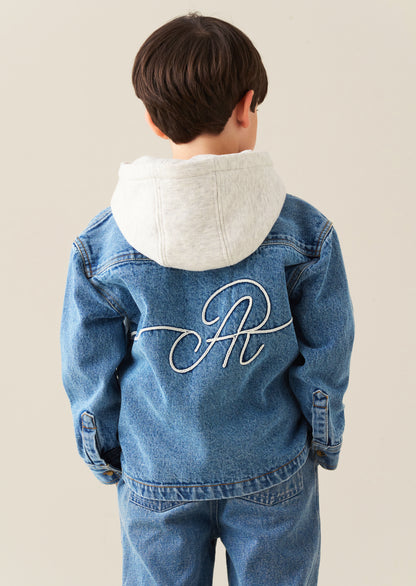 Sid Hooded Denim Jacket