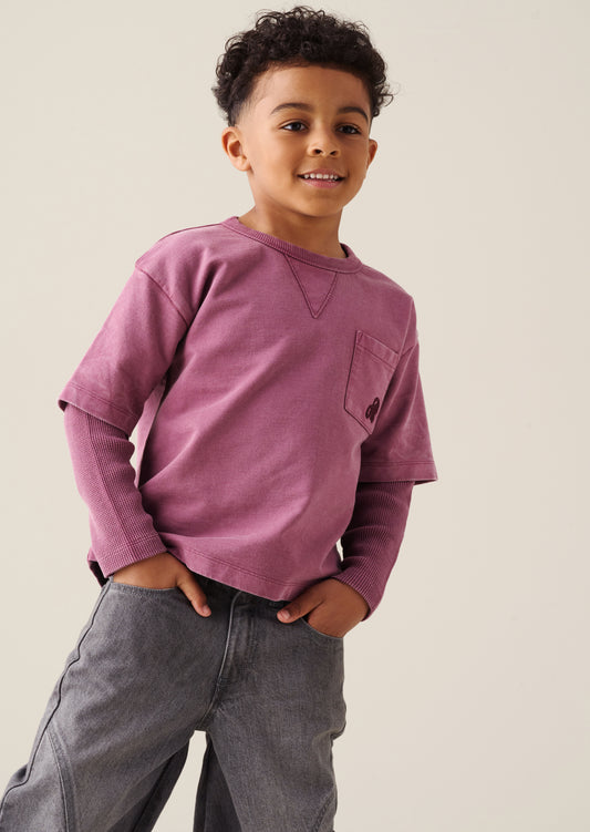 Kyle Layered Sweatshirt