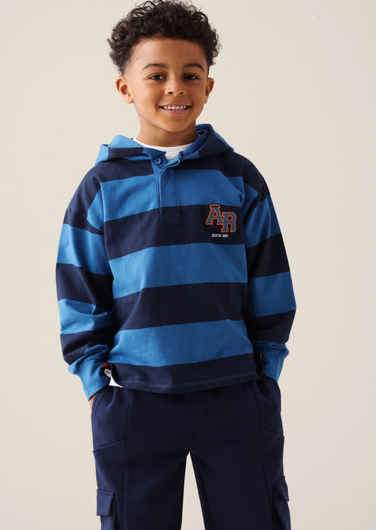 Marco Hooded Rugby Shirt