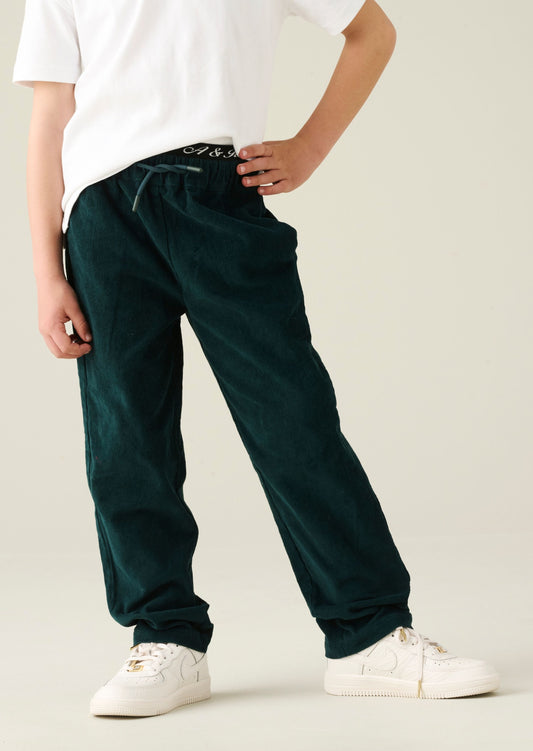 Luke Double Waistband Cord Trouser