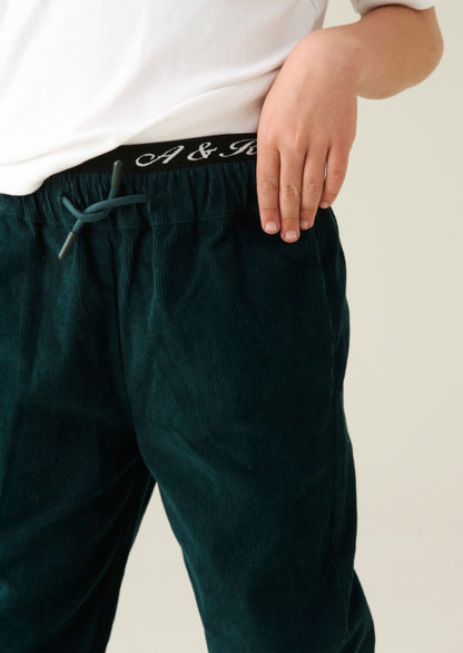 Luke Double Waistband Cord Trouser