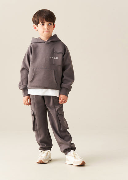 Frank Mix Panelled Cuffed Jogger