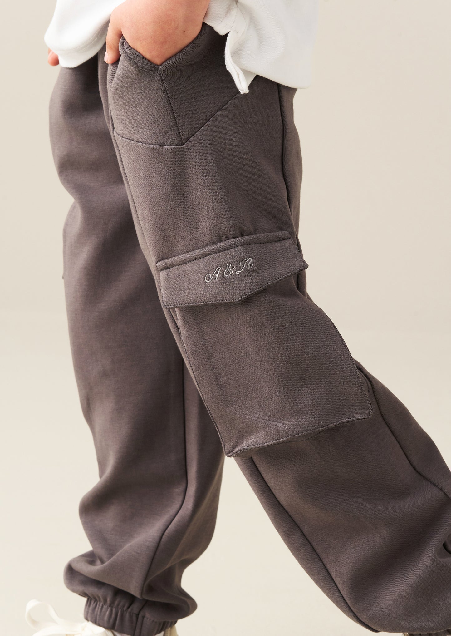 Frank Mix Panelled Cuffed Jogger