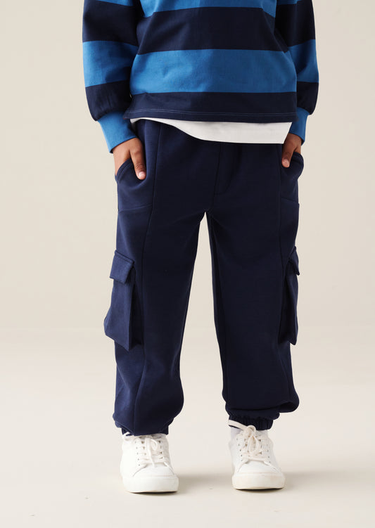 Frank Mix Panelled Cuffed Jogger