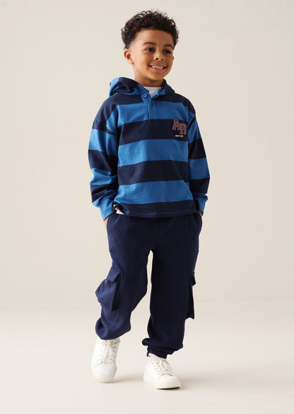 Frank Mix Panelled Cuffed Jogger