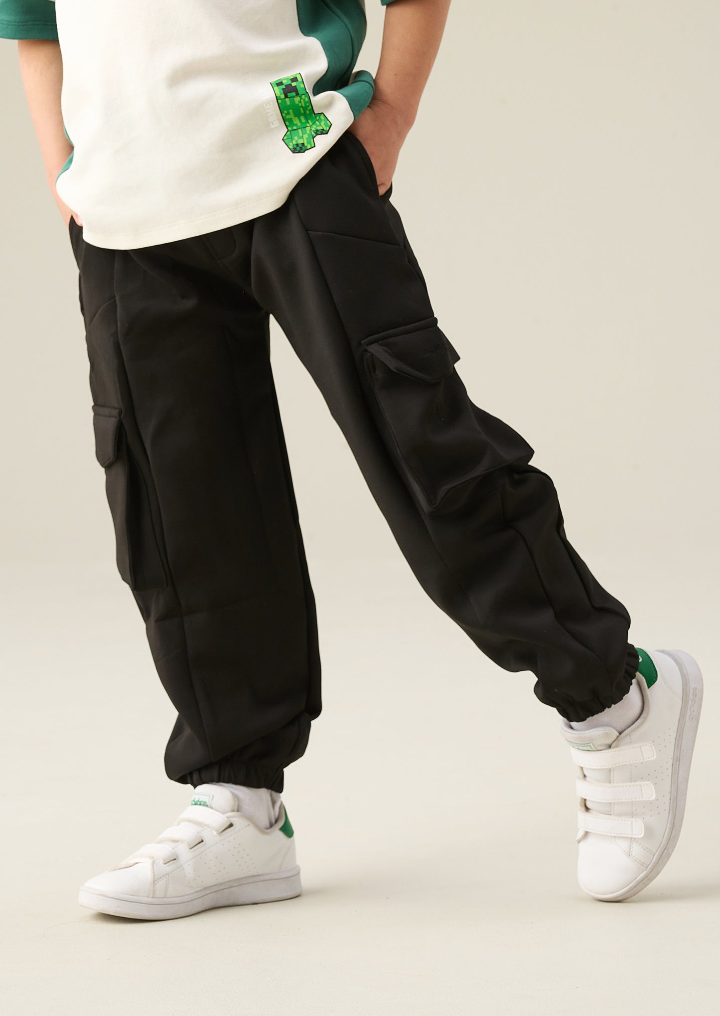 Frank Mix Panelled Cuffed Jogger