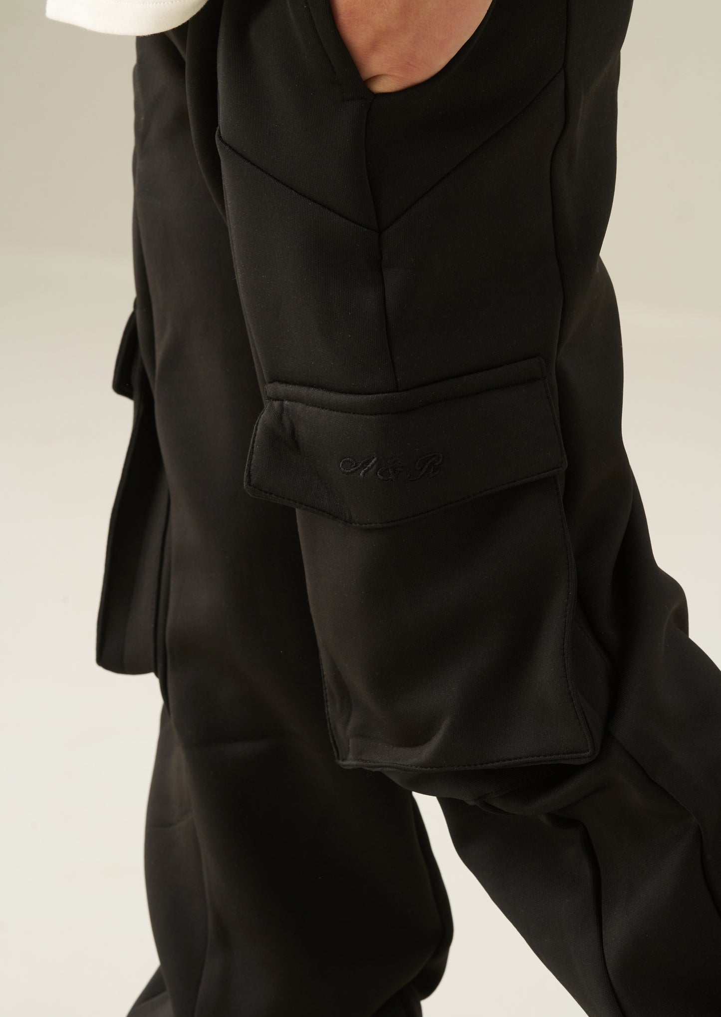 Frank Mix Panelled Cuffed Jogger