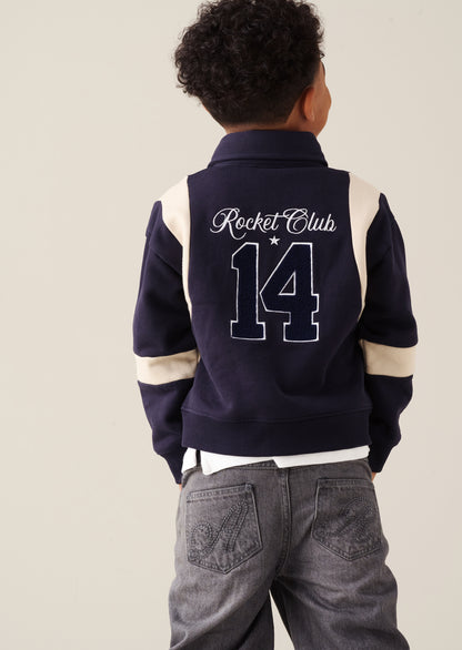 Ace Sweat Varsity Jacket