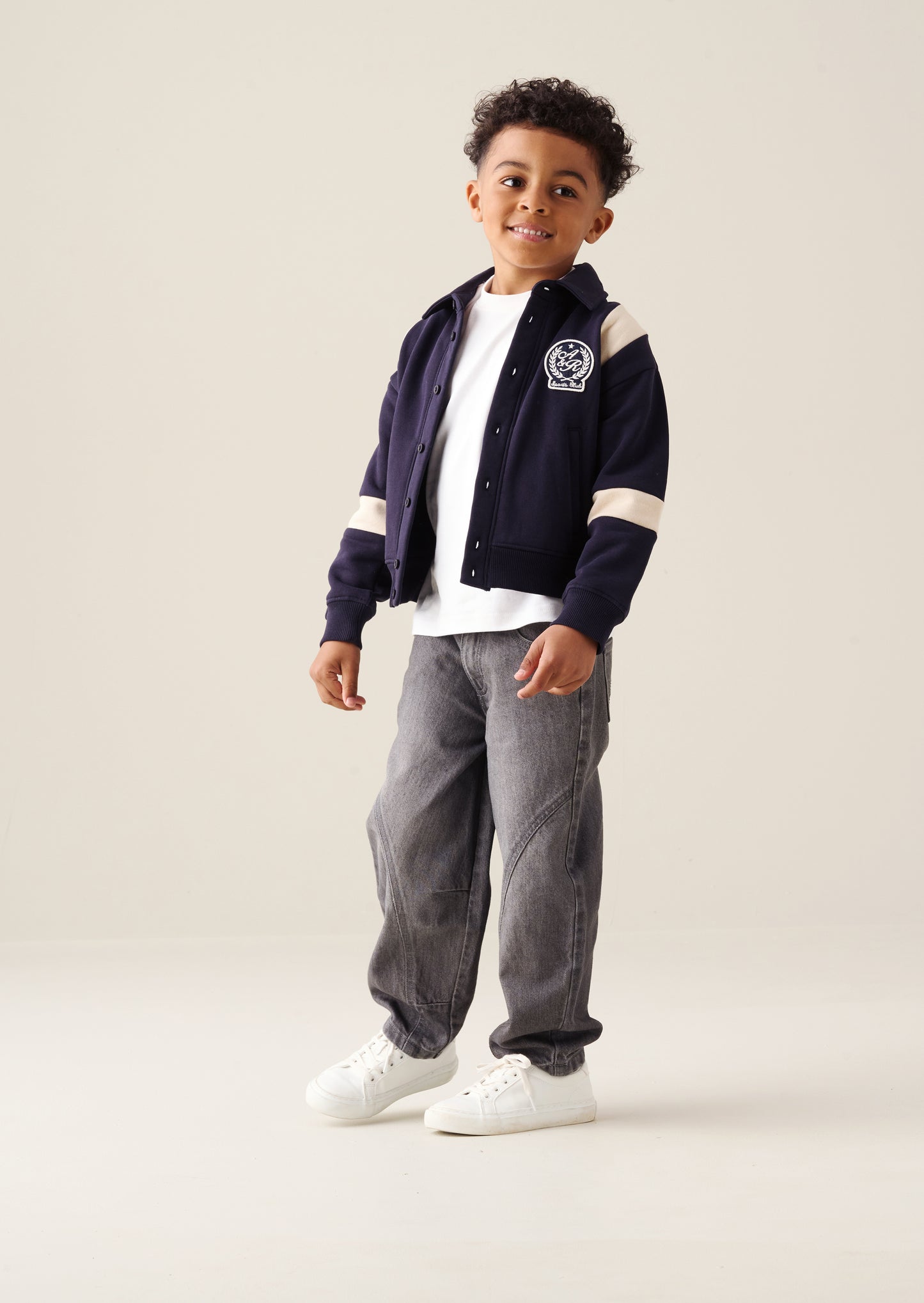Ace Sweat Varsity Jacket