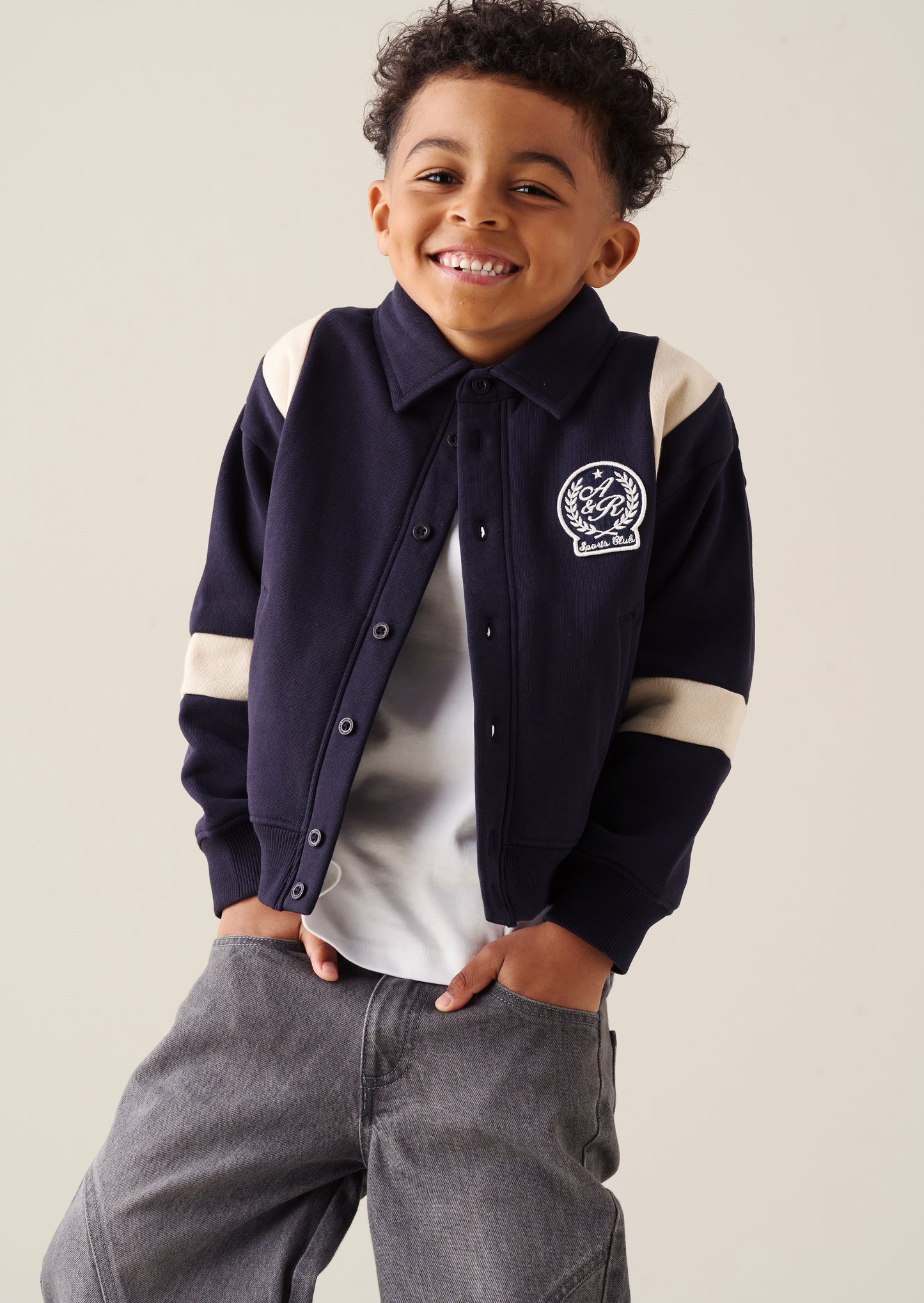 Ace Sweat Varsity Jacket