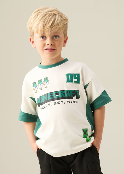 Minecraft Football Tee