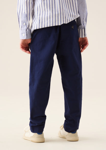 Wilf Navy Smart Chino