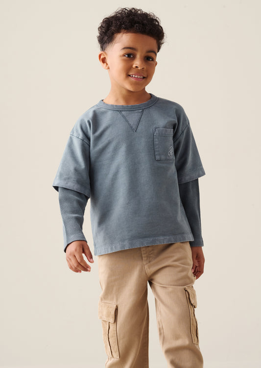 Kyle Layered Sweatshirt