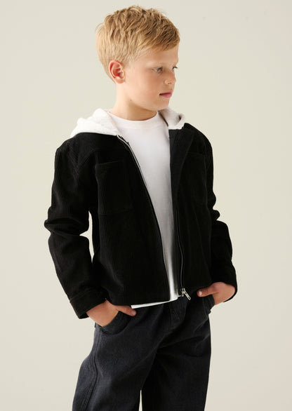 Sid Cord Shirt With Hood