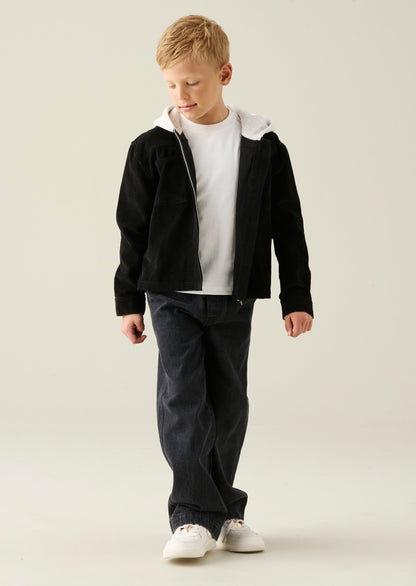 Sid Cord Shirt With Hood