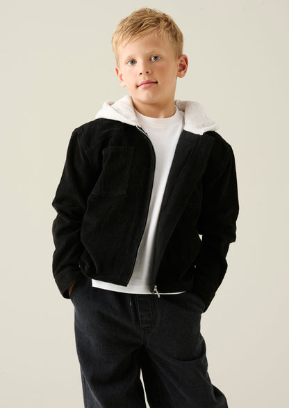 Sid Cord Shirt With Hood