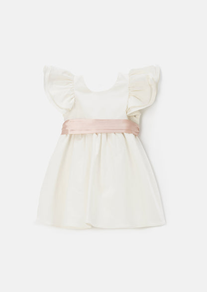 Sylvie Sateen Sash Dress