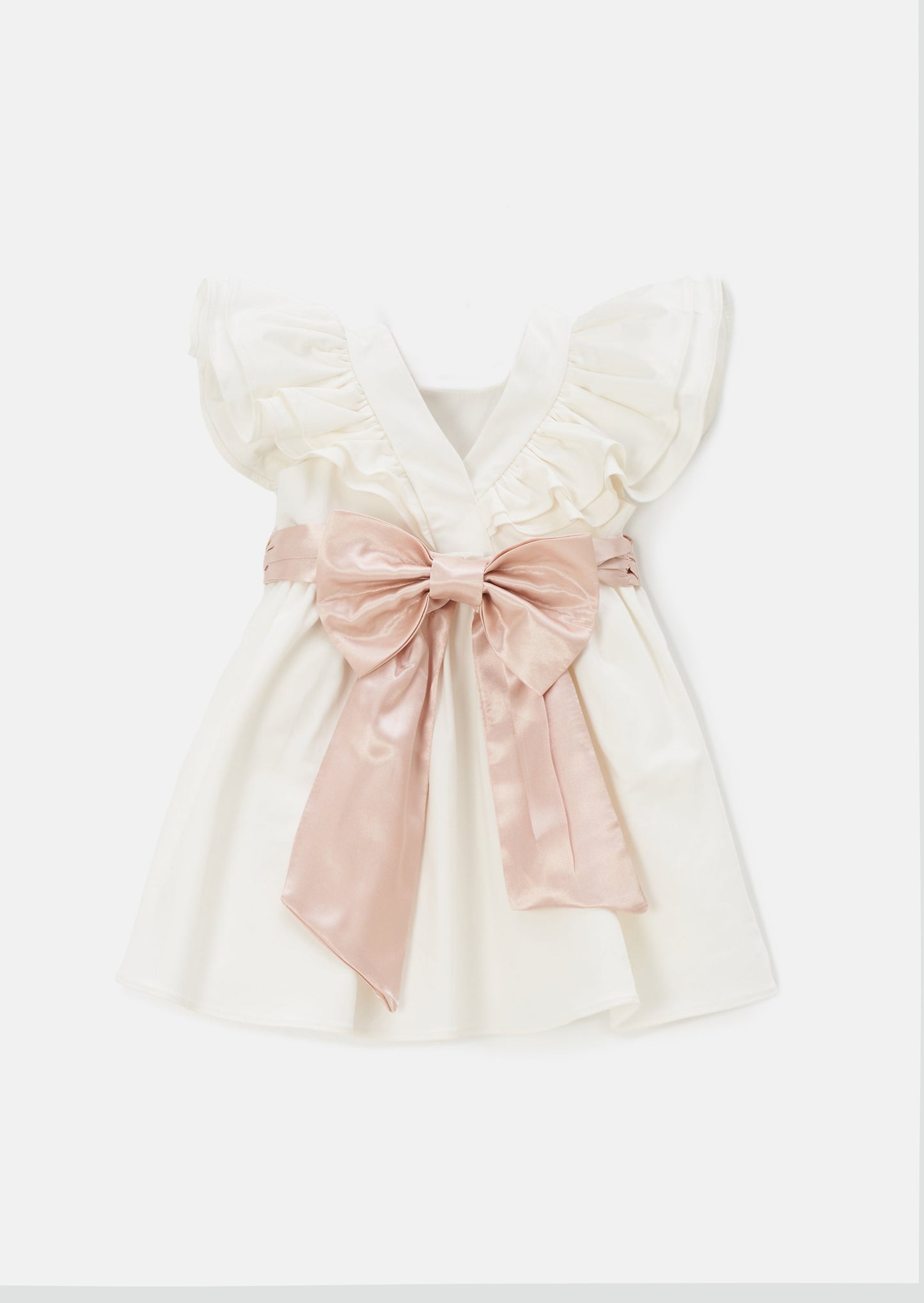 Sylvie Sateen Sash Dress