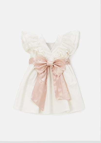 Sylvie Sateen Sash Dress