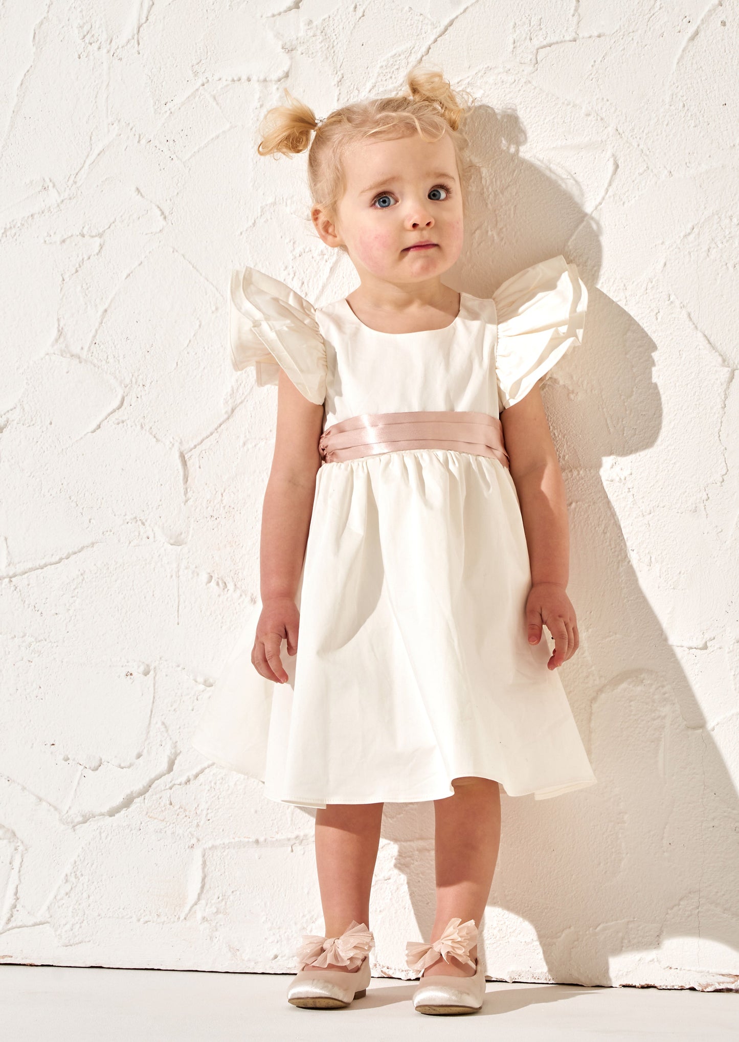 Sylvie Sateen Sash Dress