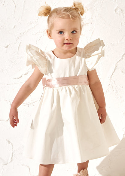Sylvie Sateen Sash Dress
