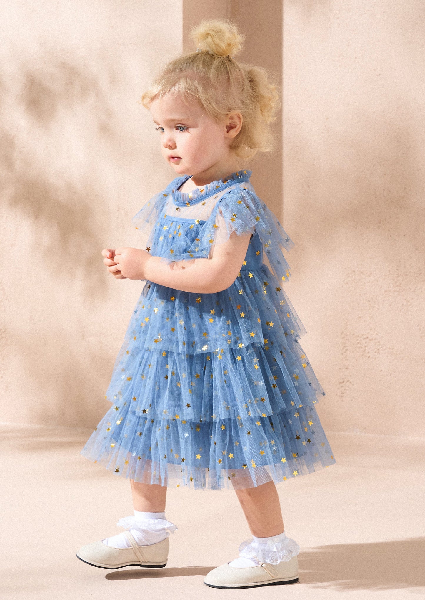 Sienna Baby Star Mesh Dress