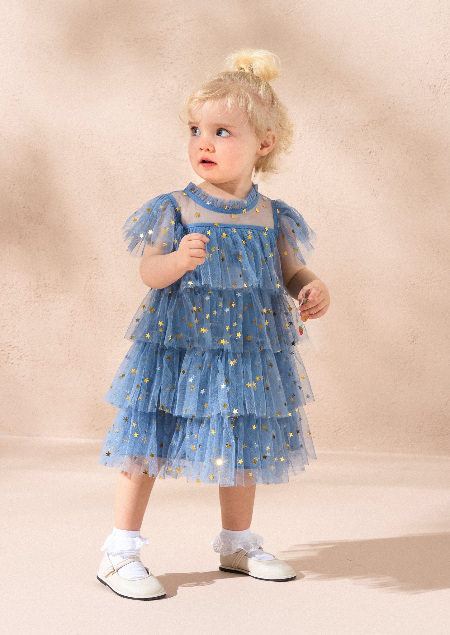 Sienna Baby Star Mesh Dress